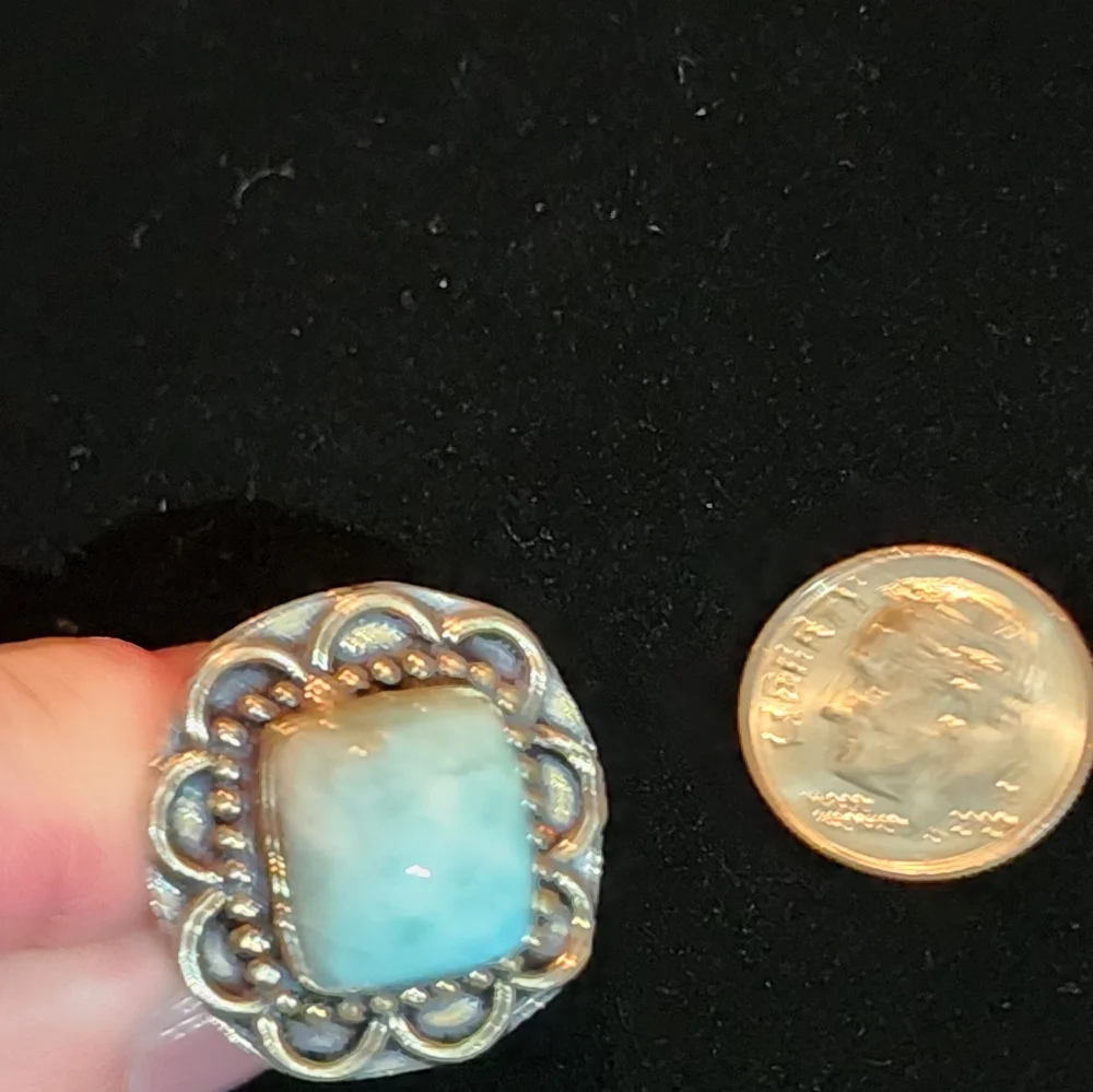 Larimar Ring - Picture 3 of 5